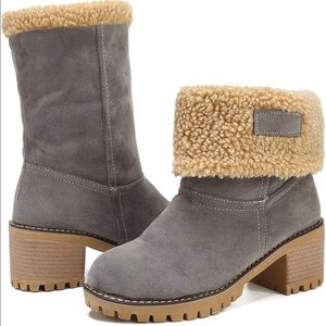 Faux Fur Winter Boots